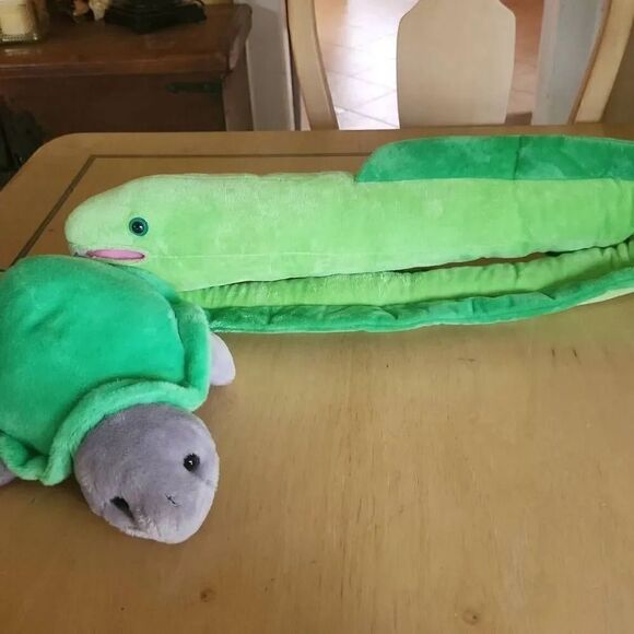 Petting zoo snake and turtle plush - Picture 5 of 5